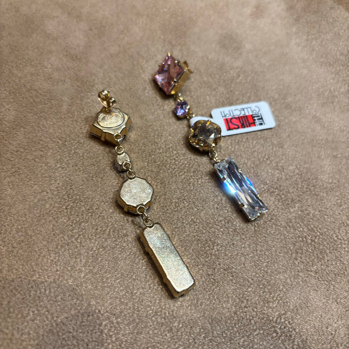 Lacroix crystal drop earrings