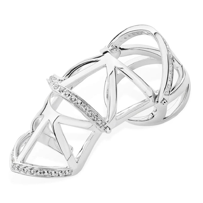 Art Deco Armour ring