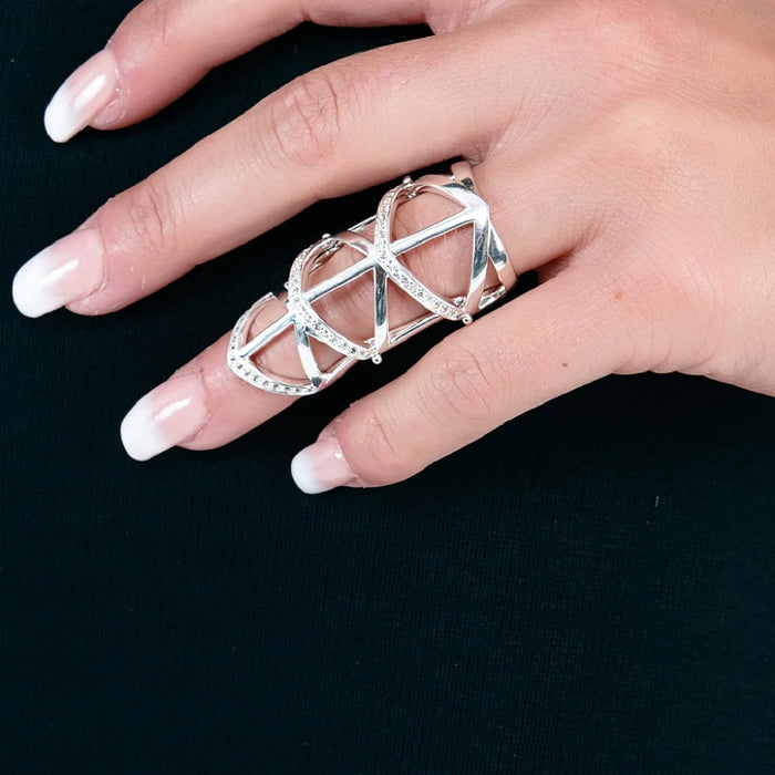 Art Deco Armour ring