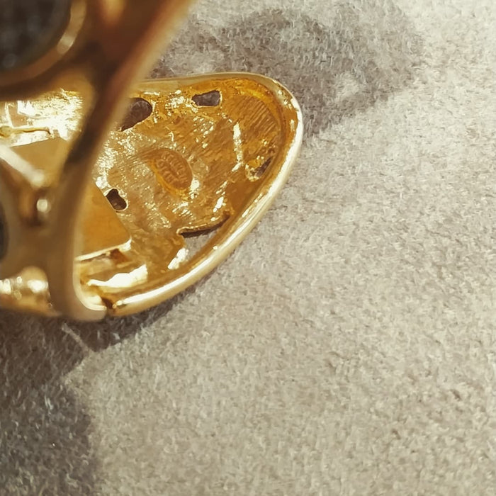 Kenneth Jay Lane Golden Coin Bracelet - The Hirst Collection