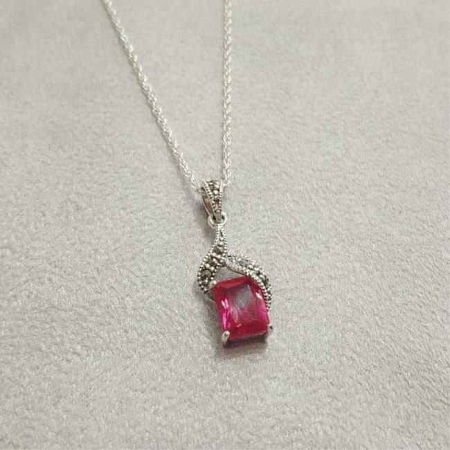 Art Deco Ruby Necklace 2025