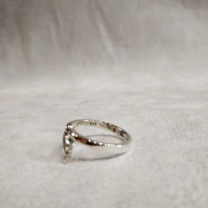 Wings ring in Silver Marcasite - The Hirst Collection