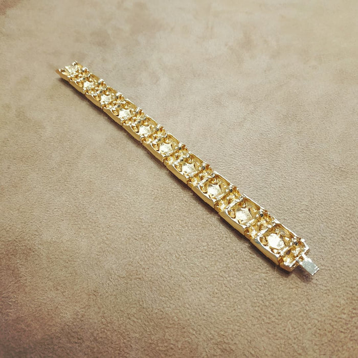 Balenciaga Blue chequered vintage bracelet - The Hirst Collection