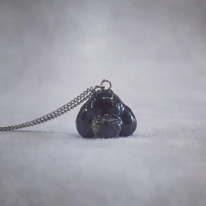 Black Poodle cockerpoo Head Necklace And Mary - The Hirst Collection