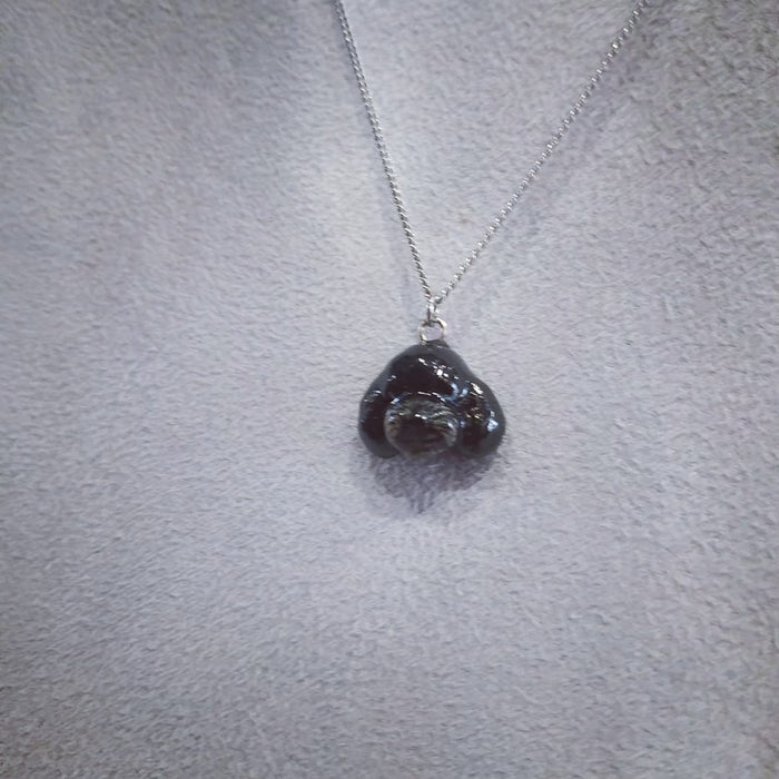 Black Poodle cockerpoo Head Necklace And Mary - The Hirst Collection