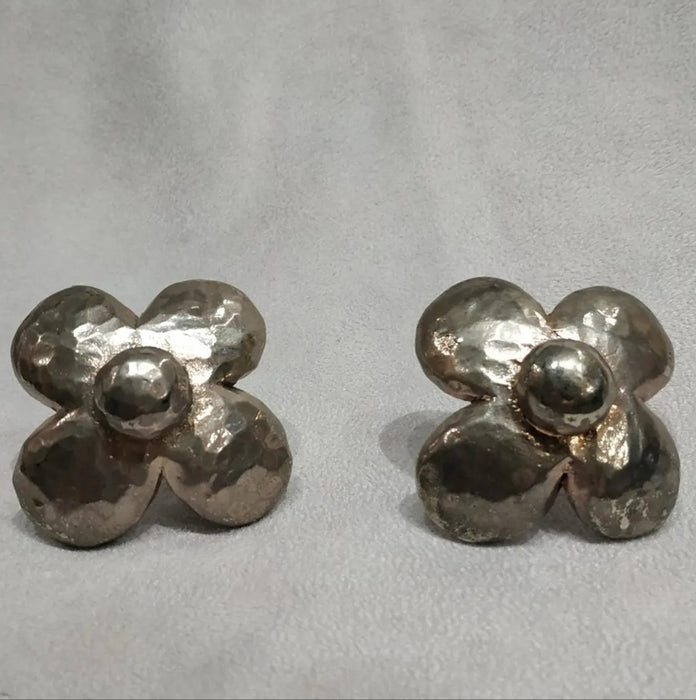 Alexis Lahellec silver big earrings