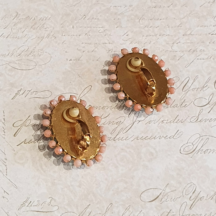 Askew London Turquoise coral earrings