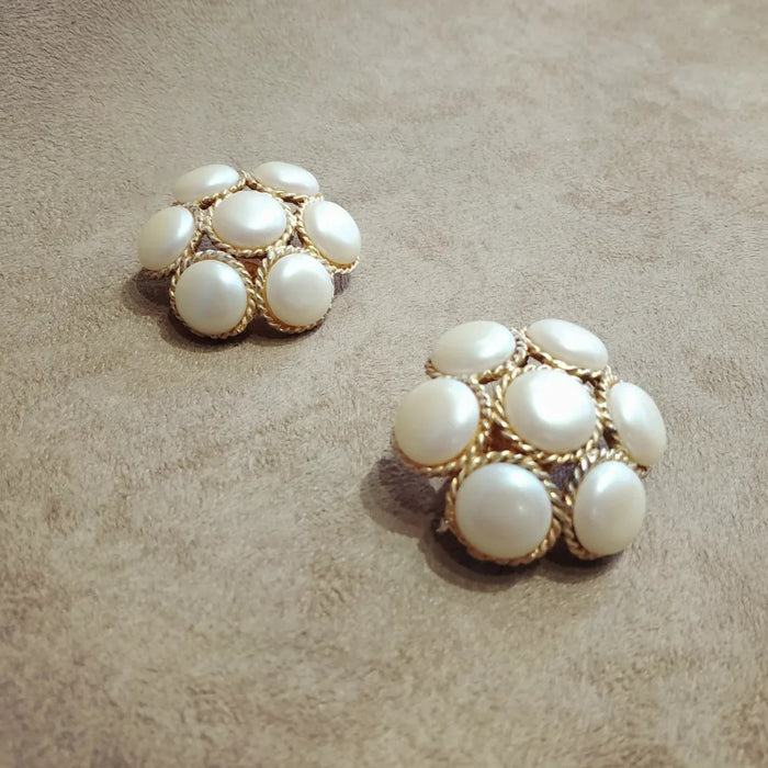 Alexis Lahellec pearl statement pearl earrings