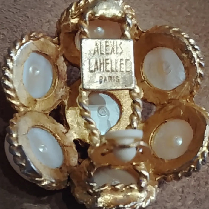 Alexis Lahellec pearl statement pearl earrings