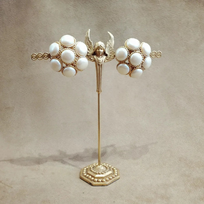 Alexis Lahellec pearl statement pearl earrings
