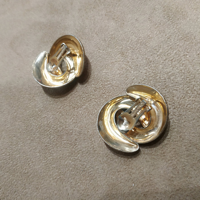 Christian Dior 70s Clip On Earrings