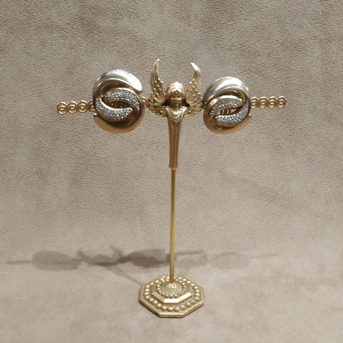 Christian Dior 70s Clip On Earrings