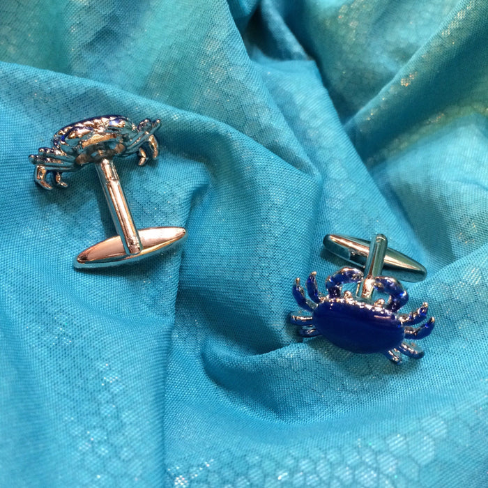 Blue Crab Cufflinks - The Hirst Collection