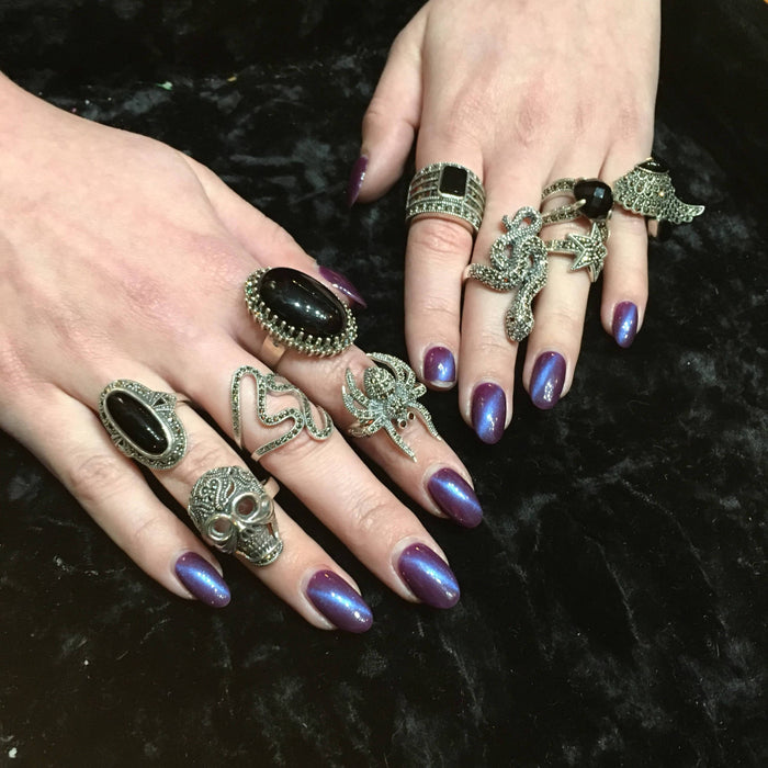 Spider Ring Silver Marcasite - The Hirst Collection