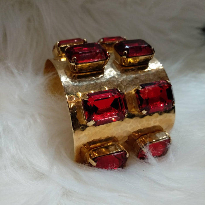 Dolce & Gabanna Red Statement Bracelet - The Hirst Collection