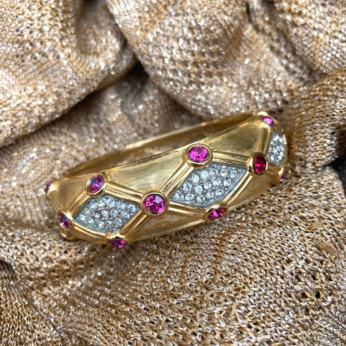 Pink Gold Crystal Bracelet by Sphinx - The Hirst Collection