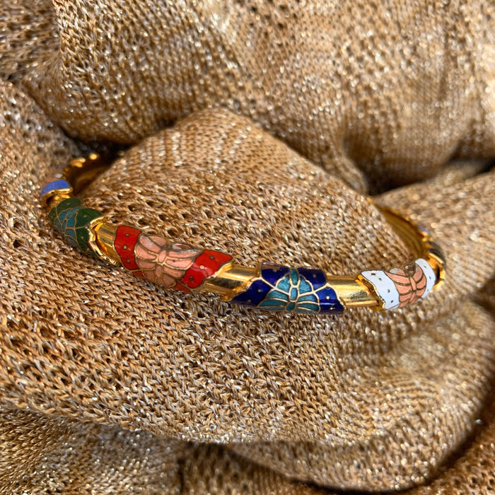 Butterfly Bangle Gold Plated - The Hirst Collection