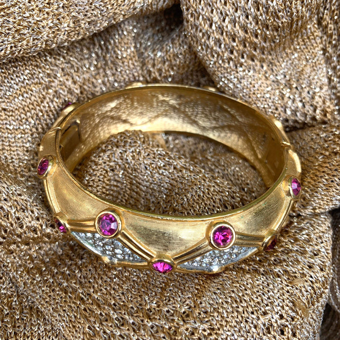 Pink Gold Crystal Bracelet by Sphinx - The Hirst Collection