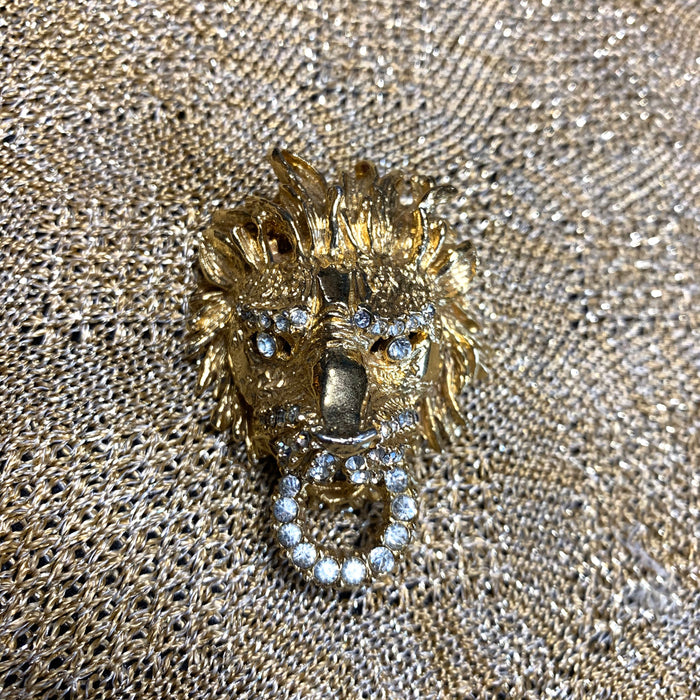 Lion Brooch by Grosse 1969 - The Hirst Collection