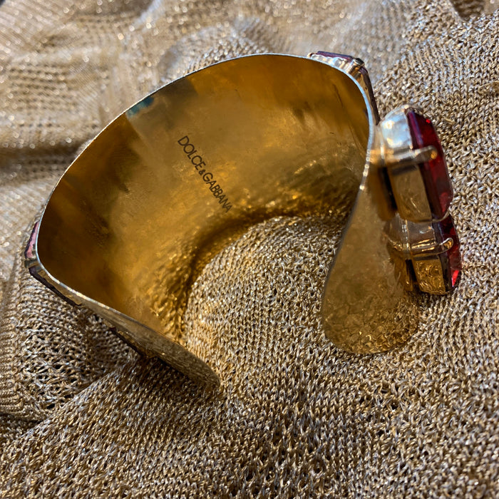 Dolce & Gabanna Red Statement Bracelet - The Hirst Collection