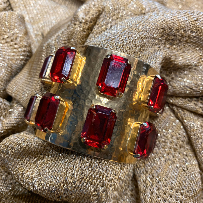 Dolce & Gabanna Red Statement Bracelet - The Hirst Collection