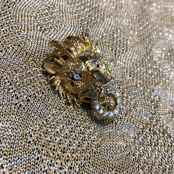 Lion Brooch by Grosse 1969 - The Hirst Collection