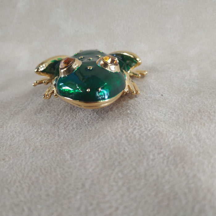 Vintage Frog brooch by Sphinx - The Hirst Collection