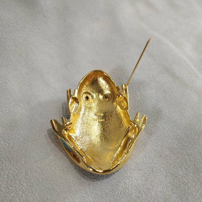 Vintage Frog brooch by Sphinx - The Hirst Collection