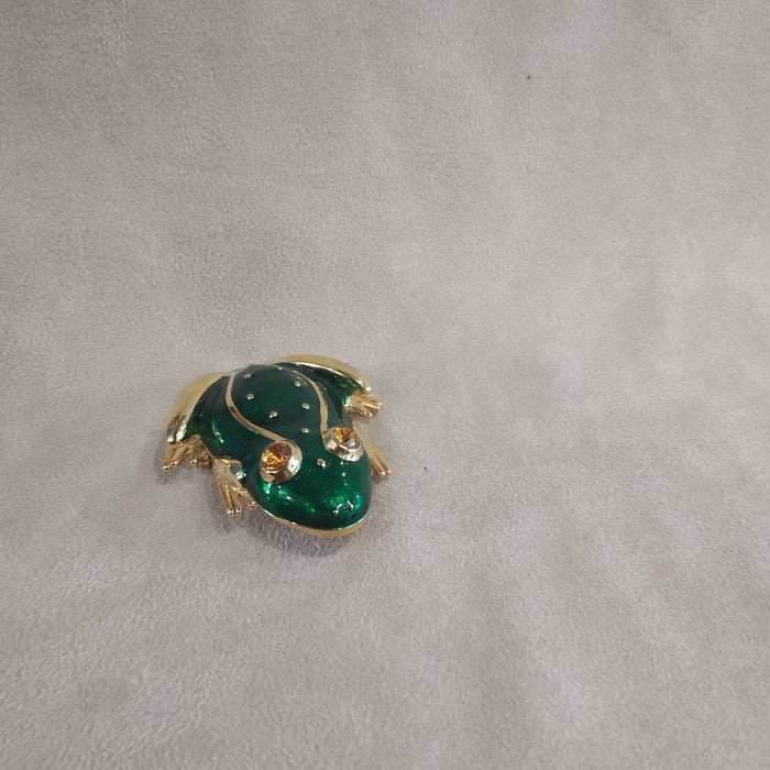 Vintage Frog brooch by Sphinx - The Hirst Collection