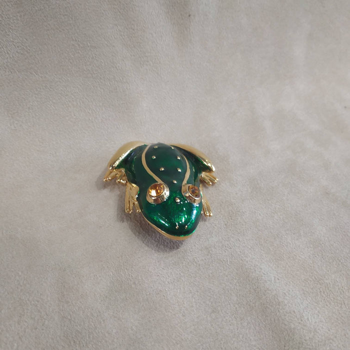 Vintage Frog brooch by Sphinx - The Hirst Collection