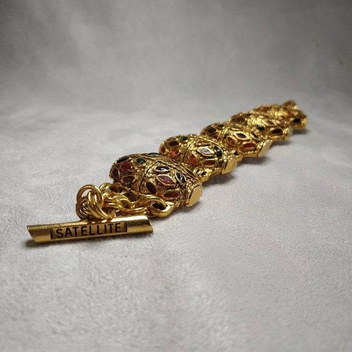 Satellite Multicoloured Statement Bracelet Vintage - The Hirst Collection