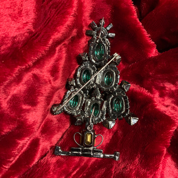 Larry Vrba Christmas Tree Brooch - The Hirst Collection