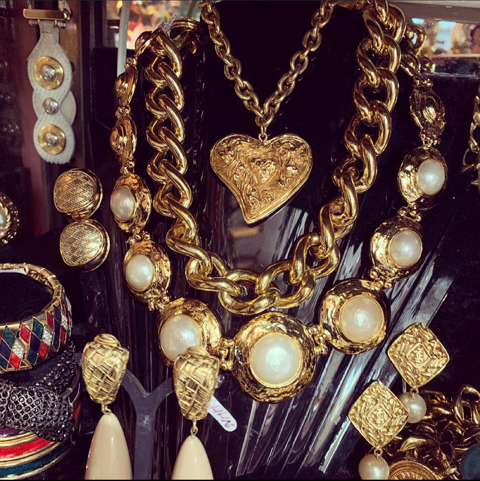 Christian Lacroix Heart Charm pendant necklace - The Hirst Collection