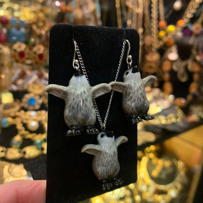Penguin Earrings by AndMary