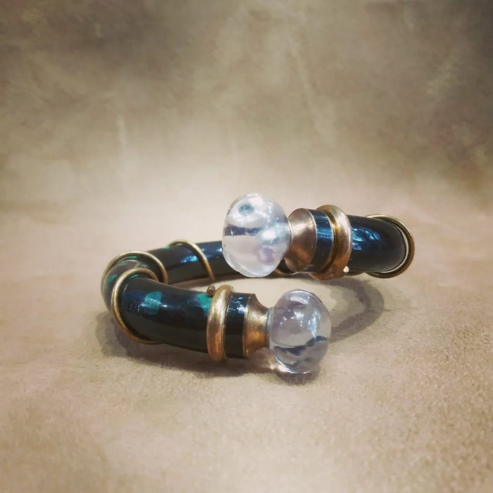 Christian Dior Poison Black and Green Bangle