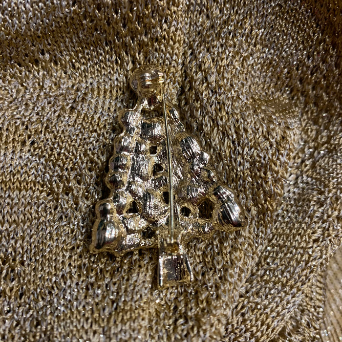 Pearl Christmas Tree Brooch - The Hirst Collection