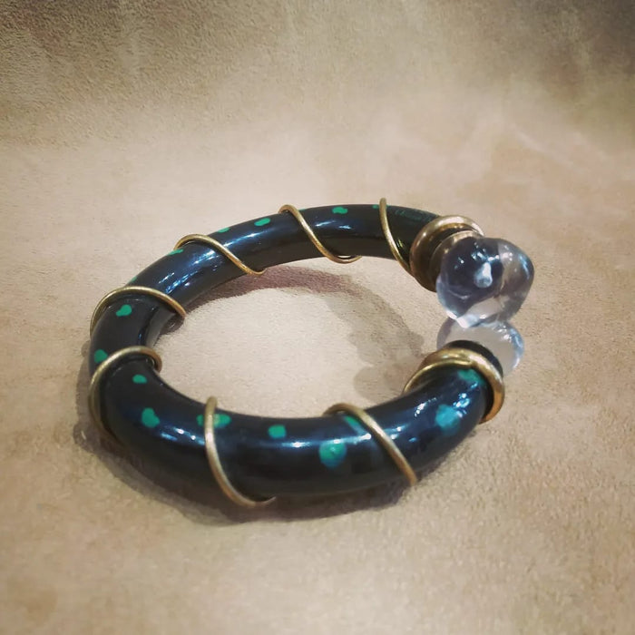 Christian Dior Poison Black and Green Bangle