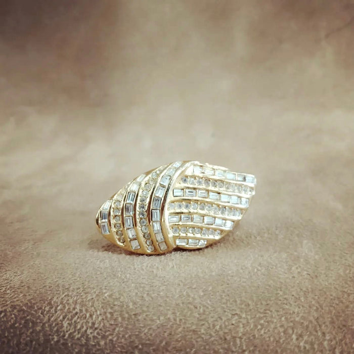 Grosse Baguette crystal  Brooch