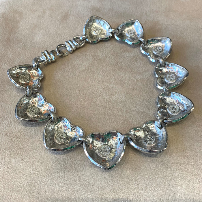 Edouard Rambaud Colourful hearts necklace - The Hirst Collection