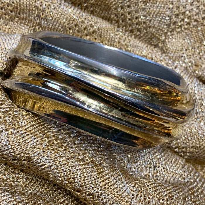 Christian Lacroix Silver and Gold Bangle - The Hirst Collection