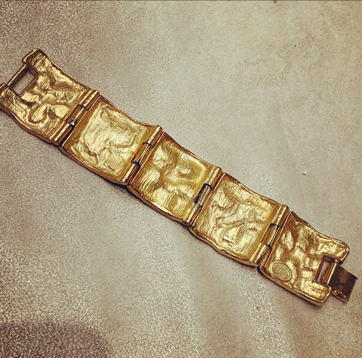 Christian Lacroix Vintage Bracelet with a butterfly - The Hirst Collection