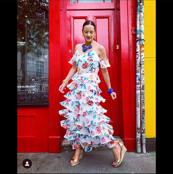 Blue Oscar De La Renta Statement Necklace - The Hirst Collection