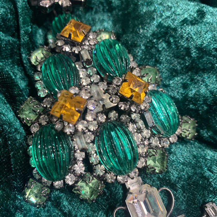 Larry Vrba Christmas Tree Brooch