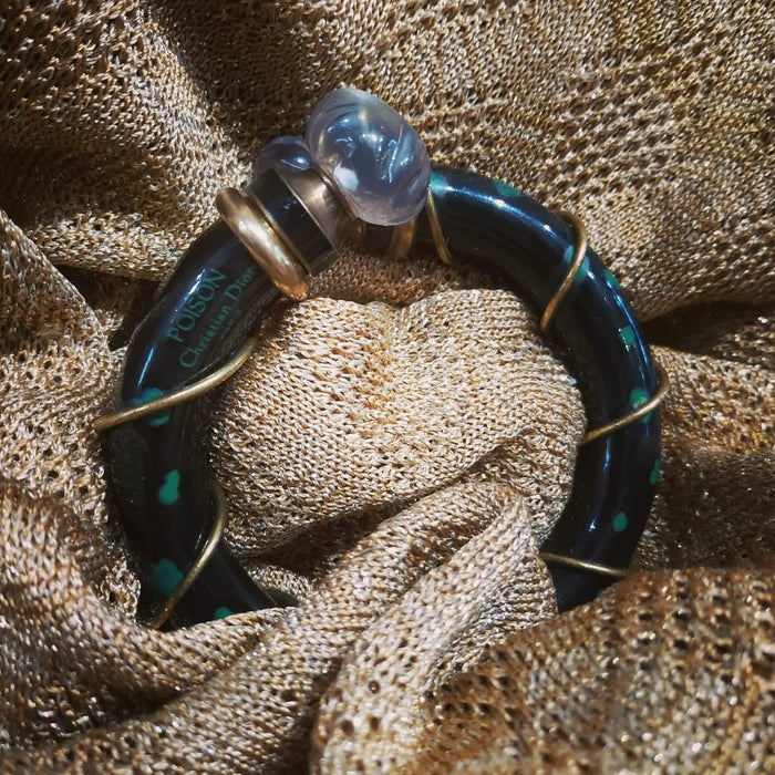 Christian Dior Poison Black and Green Bangle