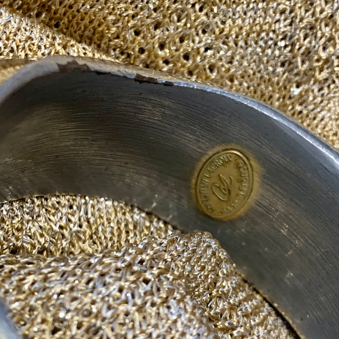 Christian Lacroix Silver and Gold Bangle - The Hirst Collection