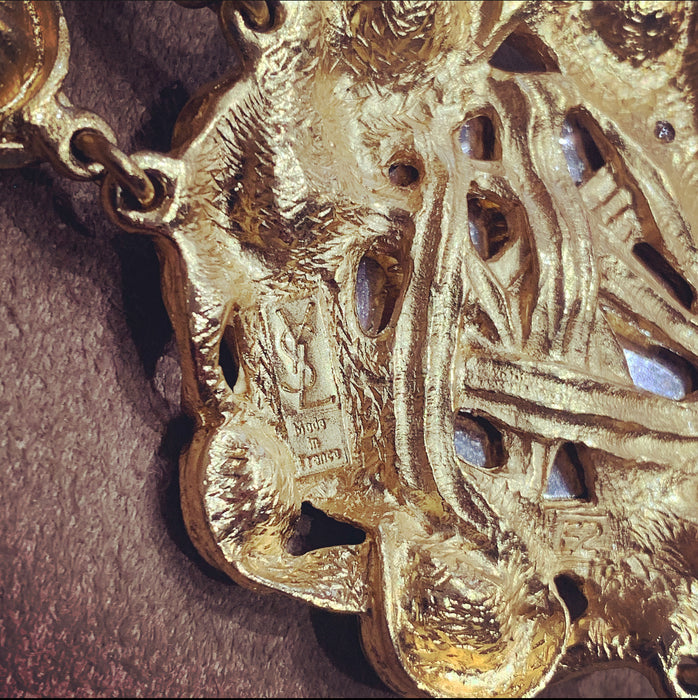 Yves Saint Laurent Blue Statement bracelet - The Hirst Collection