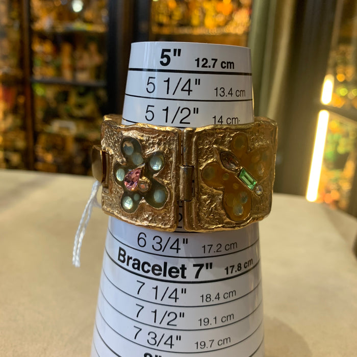 Christian Lacroix Vintage Bracelet with a butterfly - The Hirst Collection