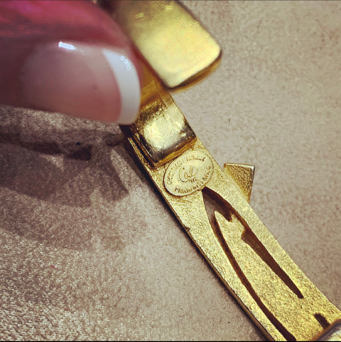 Christian Lacroix Vintage Gold Bracelet - The Hirst Collection
