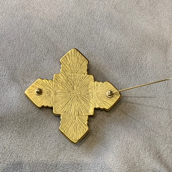 Yves Saint Laurent pink Statement brooch - The Hirst Collection