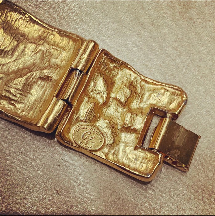 Christian Lacroix Vintage Bracelet with a butterfly - The Hirst Collection